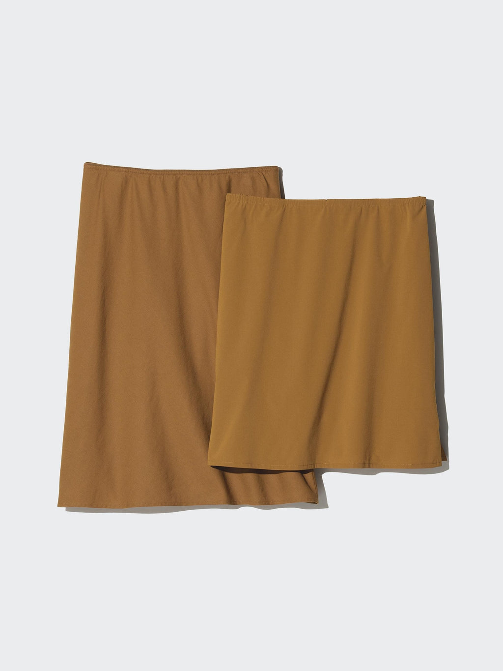 Linen Blend Midi Skirt | Short