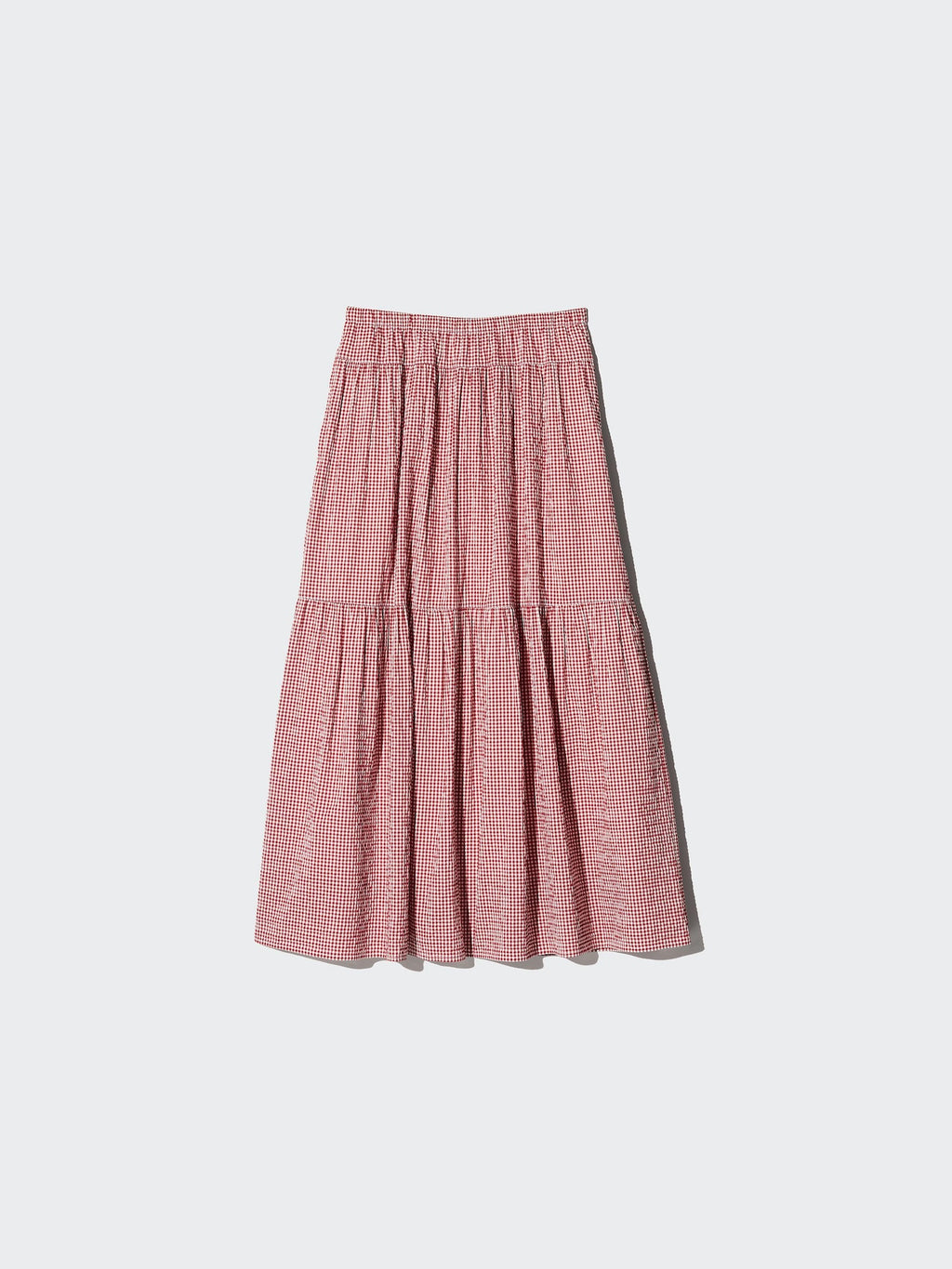 Tiered Maxi Skirt | Gingham