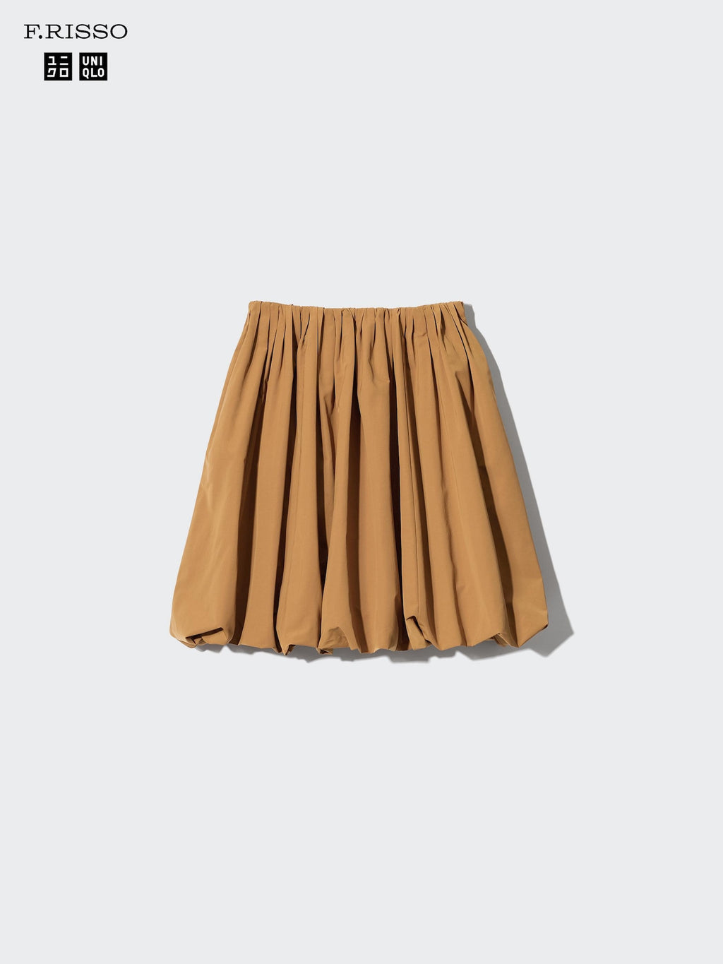 Balloon Gather Midi Skirt