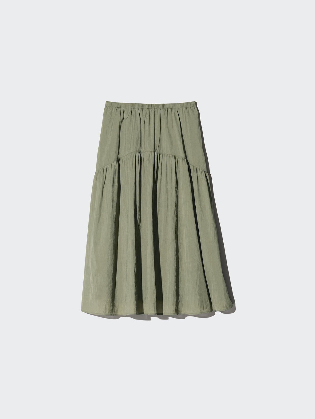 Nylon Gather Skirt