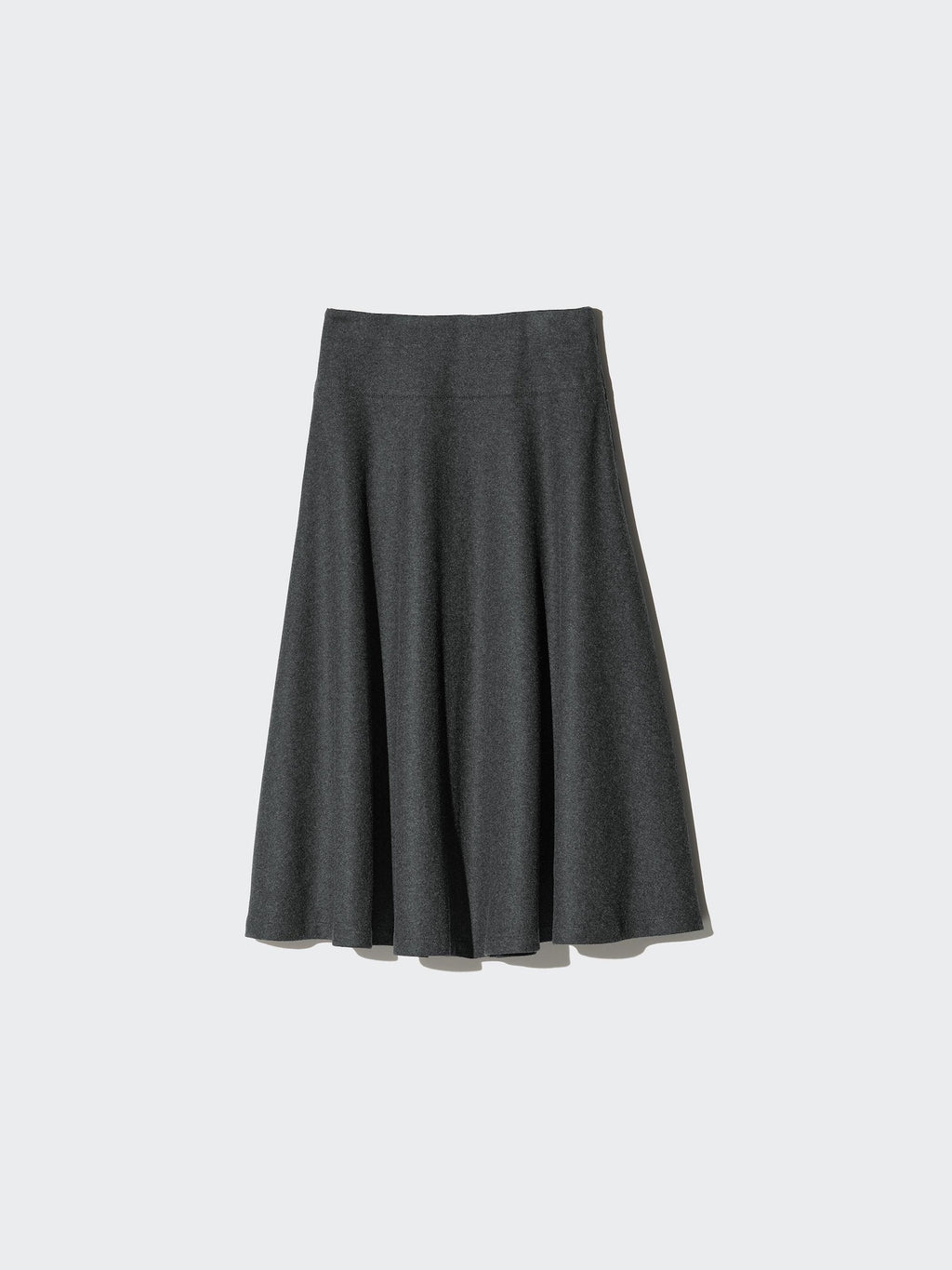 Brushed Jersey Flare Skirt