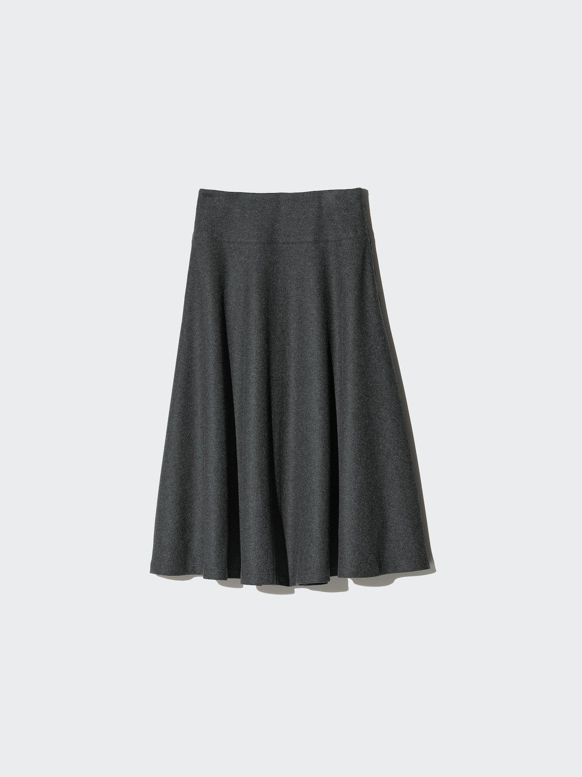 Brushed Jersey Flare Skirt