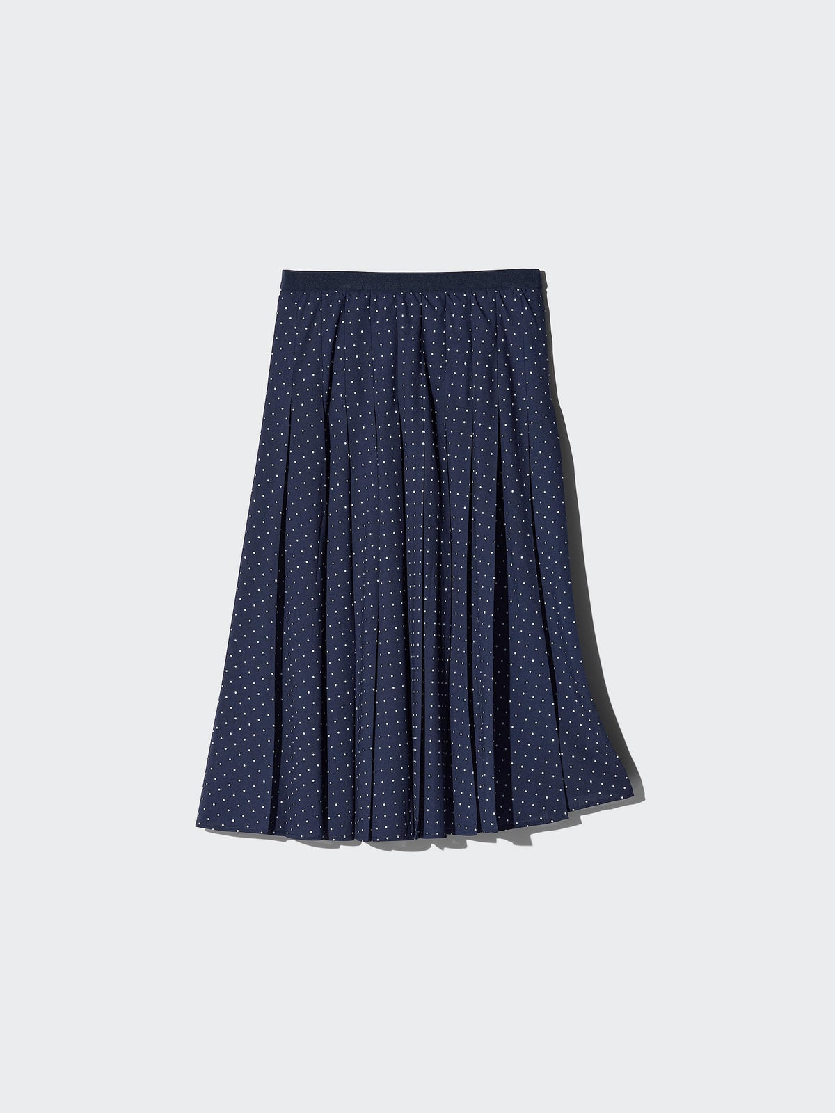 Chiffon Pleated Midi Skirt | Print