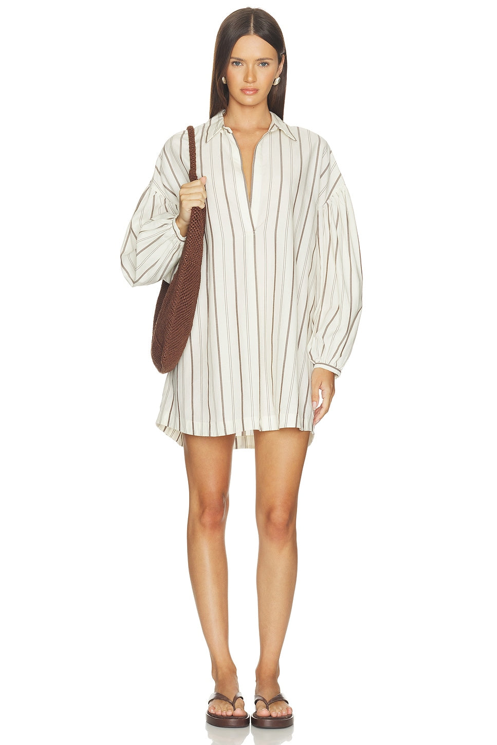 x REVOLVE Amelia Mini Dress Stone Cold Fox