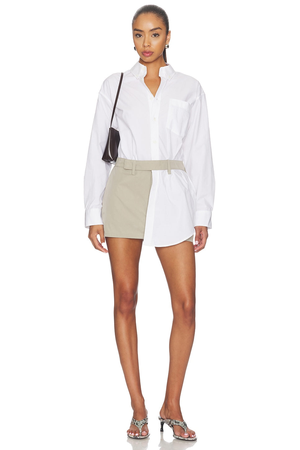 Pre-styled Dress With Tucked Shirt Alexander Wang