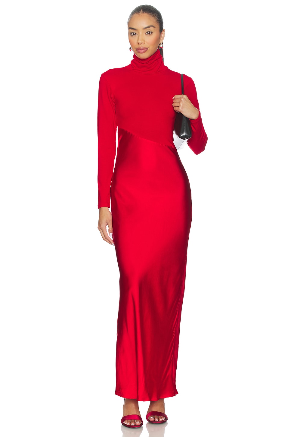 Asymmetric Split Maxi Dress SWF