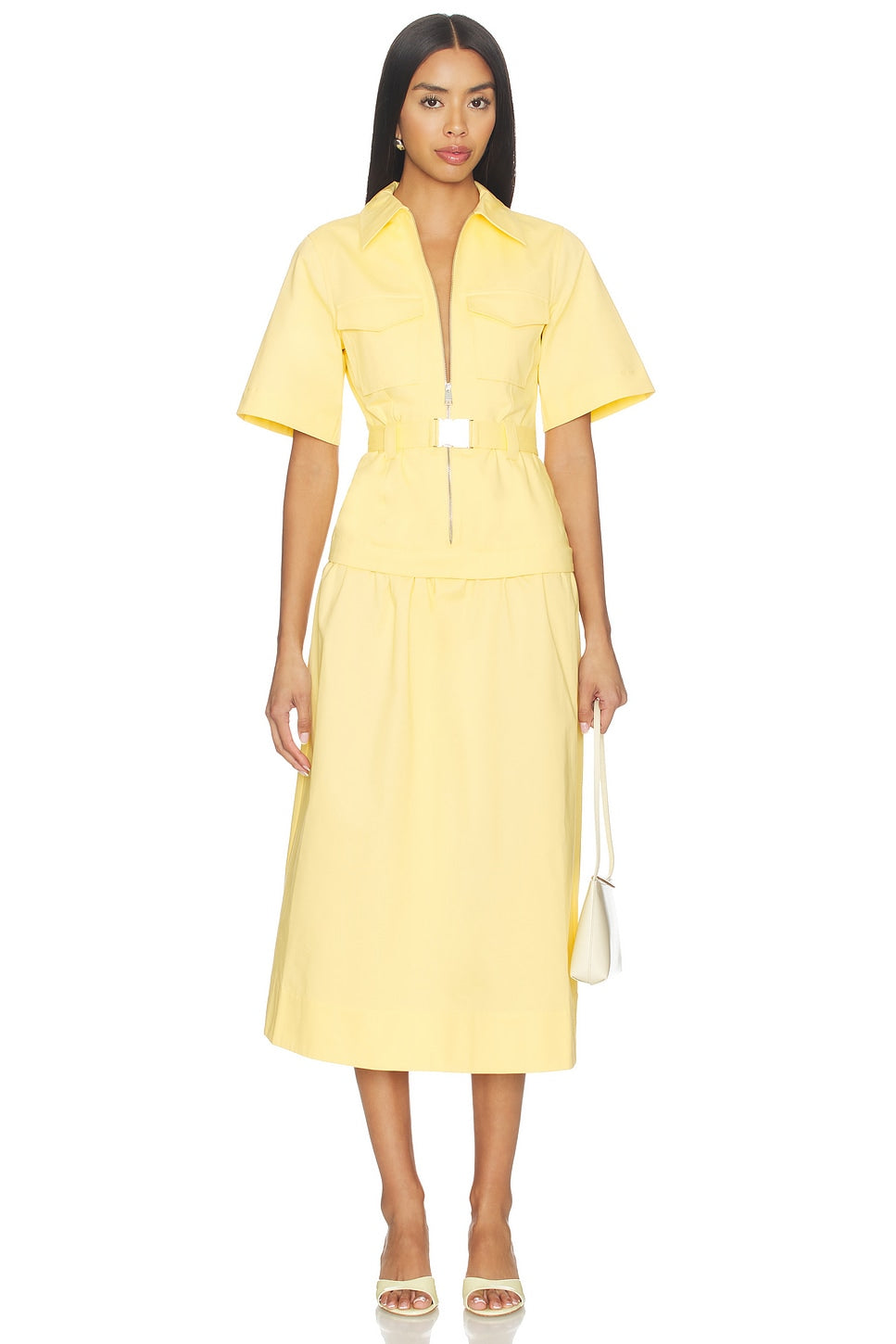 Pearl Belted Dress ALIGNE