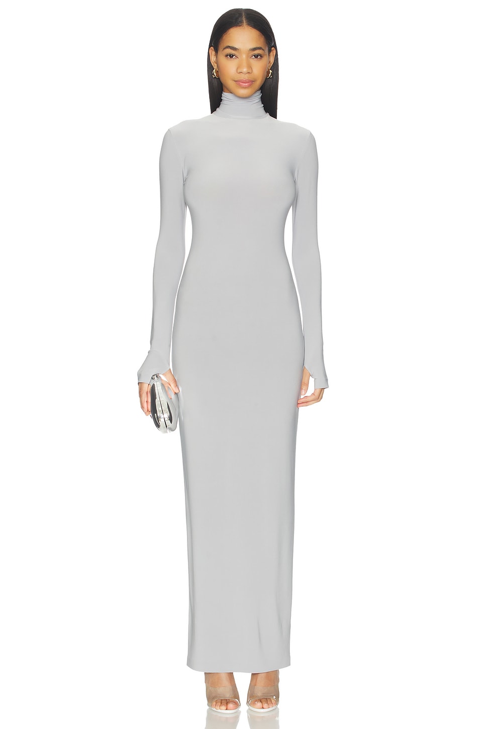 x Lifestyle Turtle Long Dress Norma Kamali