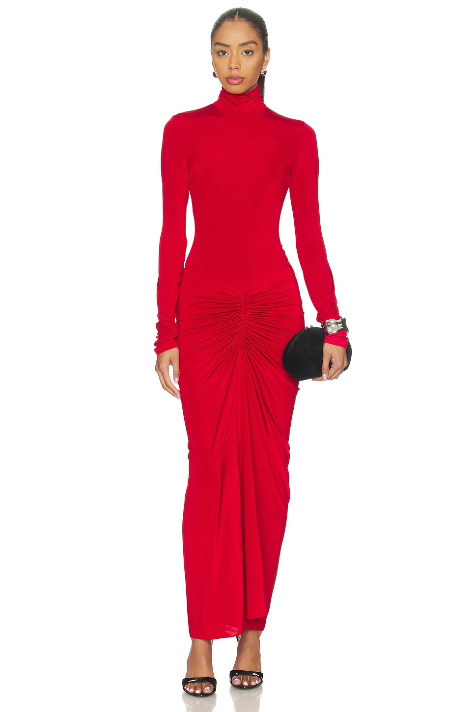 Warwick Maxi Turtleneck Maxi Dress The Andamane