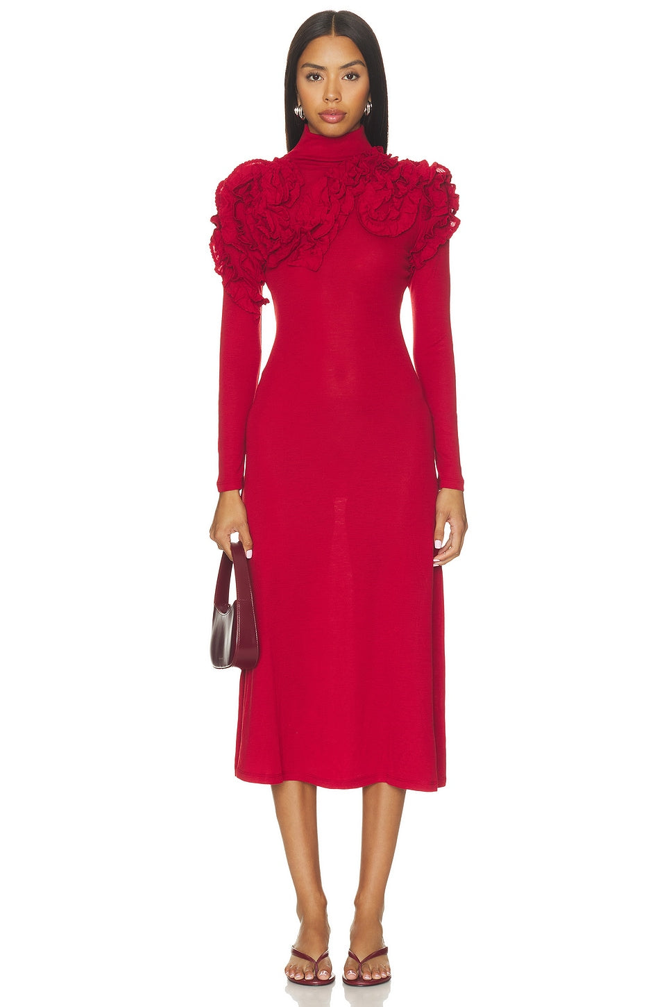 Solene Longsleeve Jersey Dress Ulla Johnson
