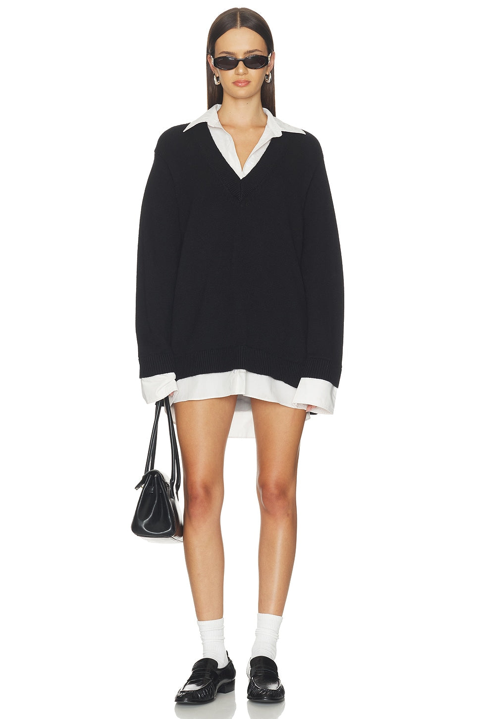 Lyle Collared Sweater Dress Show Me Your Mumu