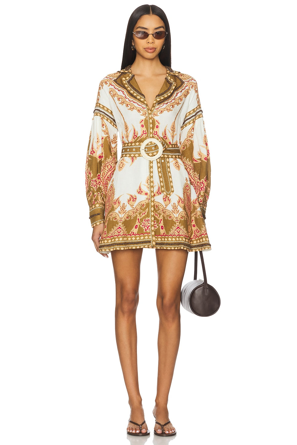 Florista Mini Dress Scarlett Poppies