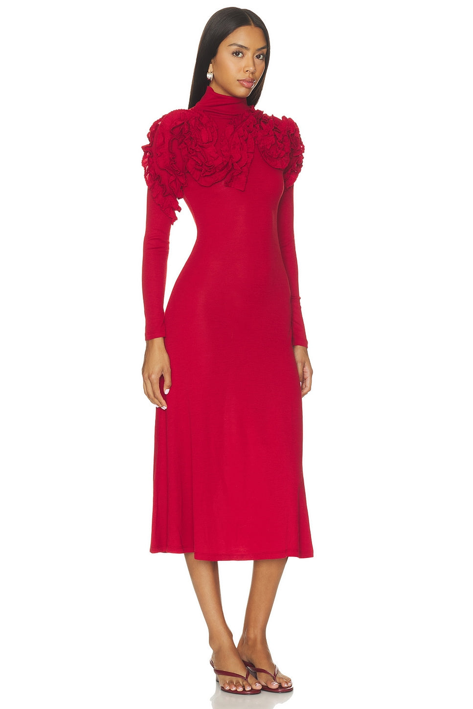 Solene Longsleeve Jersey Dress Ulla Johnson