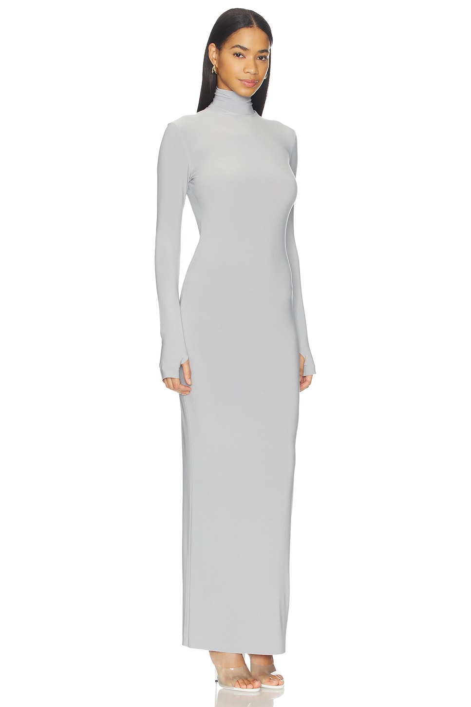 x Lifestyle Turtle Long Dress Norma Kamali