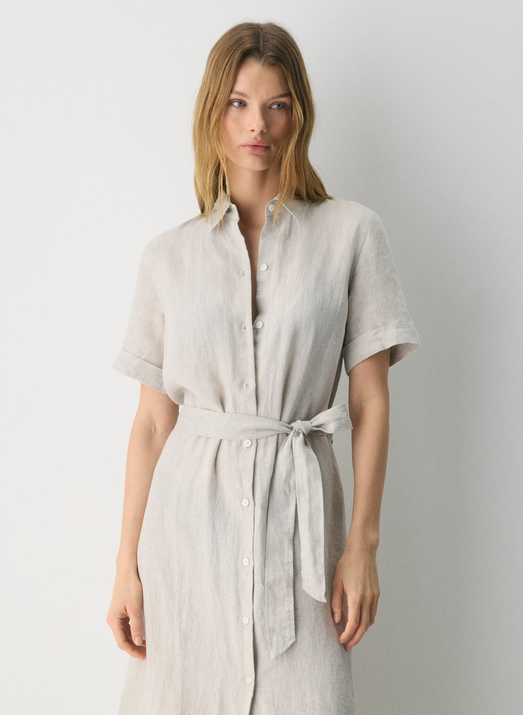 Eleta Linen Maxi Dress