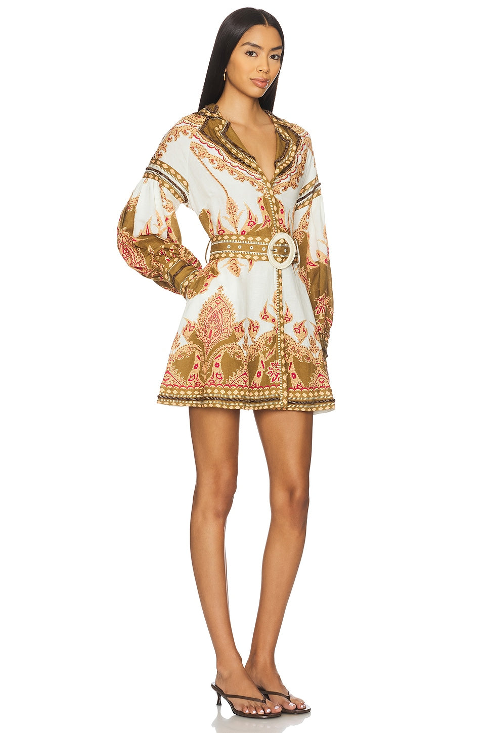 Florista Mini Dress Scarlett Poppies