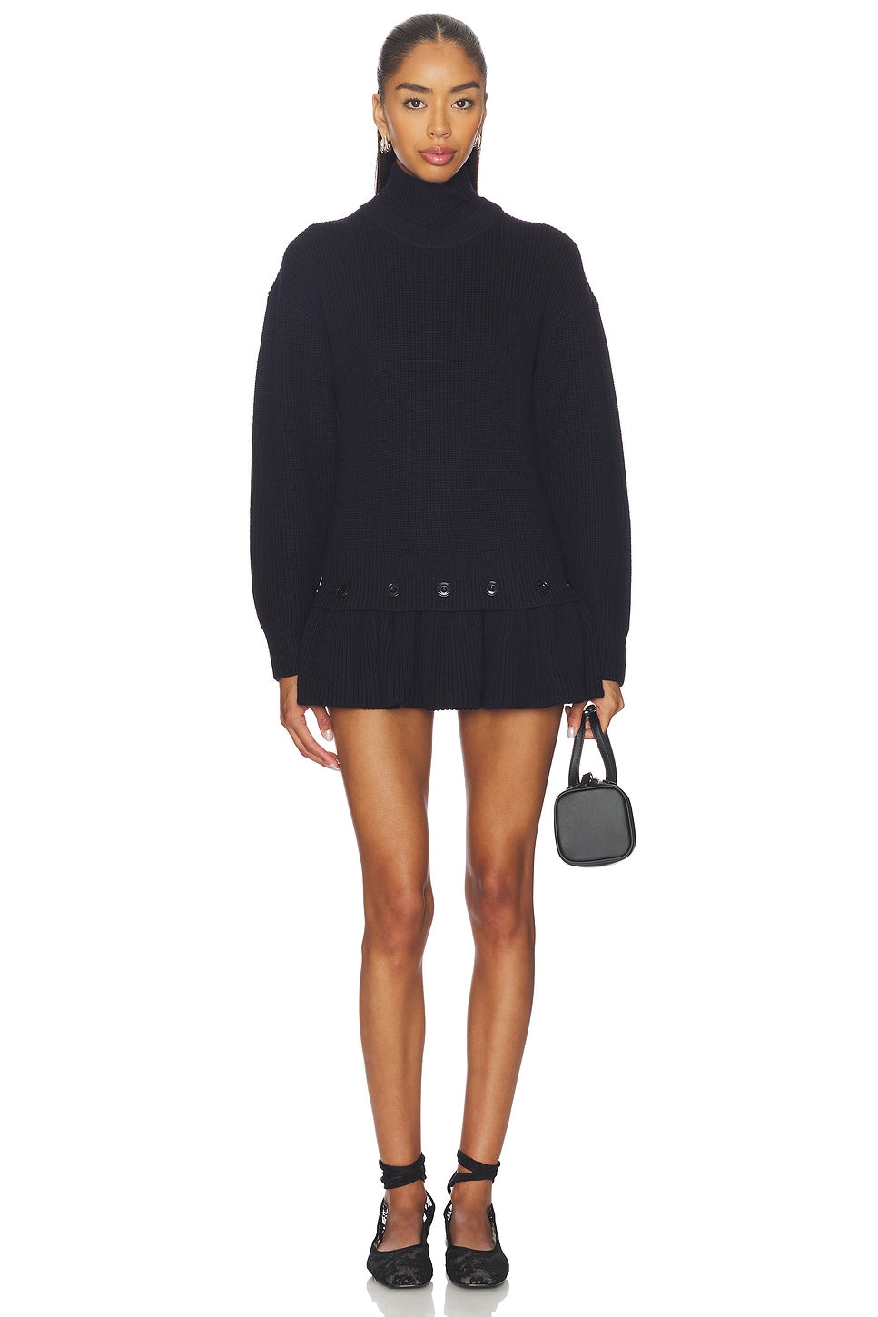 Detachable Peplum Knit ROKH