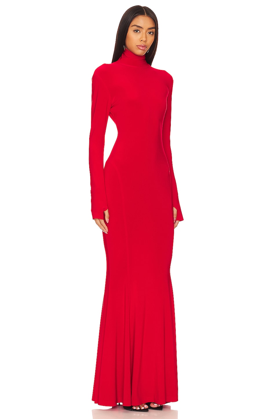 x REVOLVE Turtle Fishtail Gown Norma Kamali