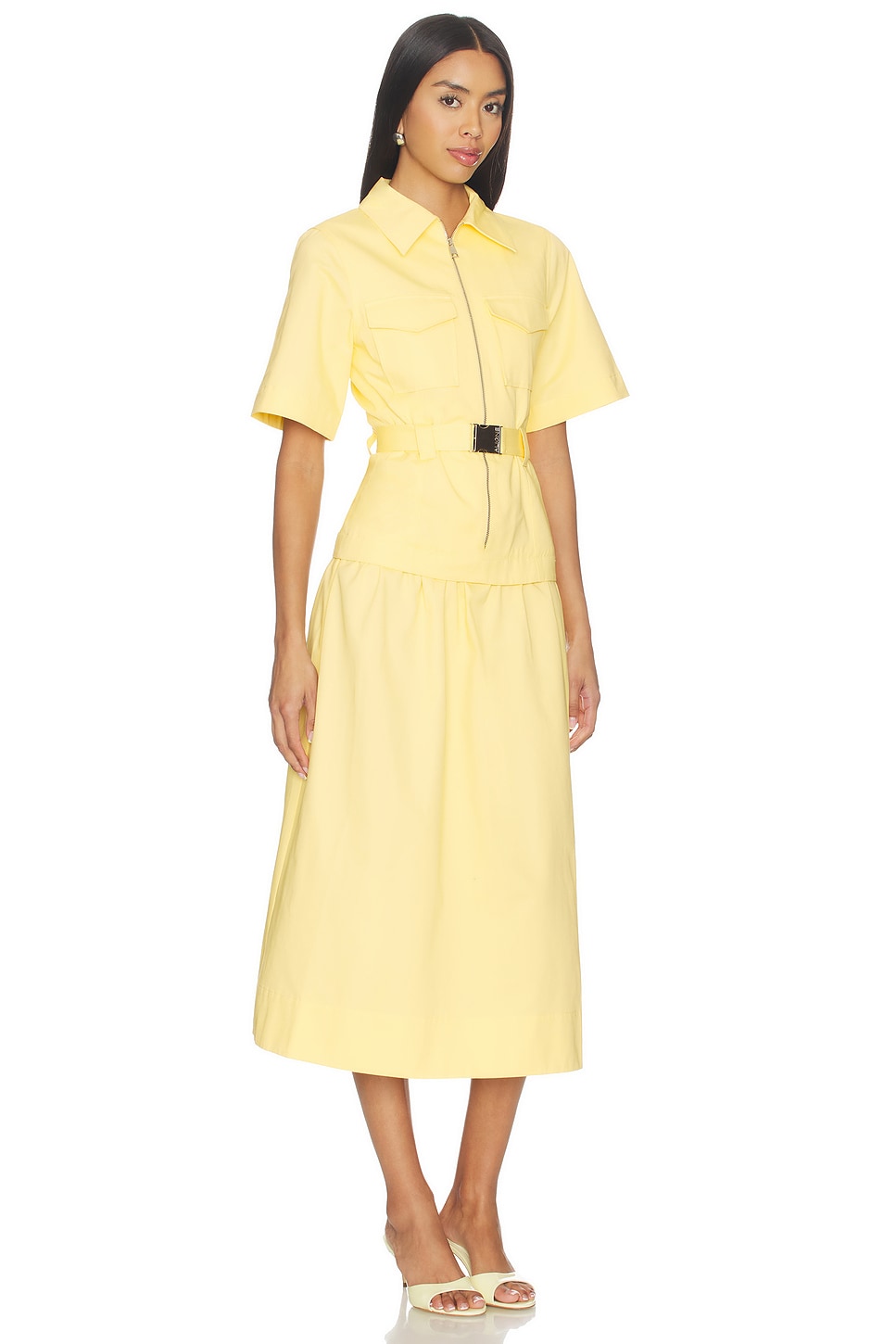 Pearl Belted Dress ALIGNE