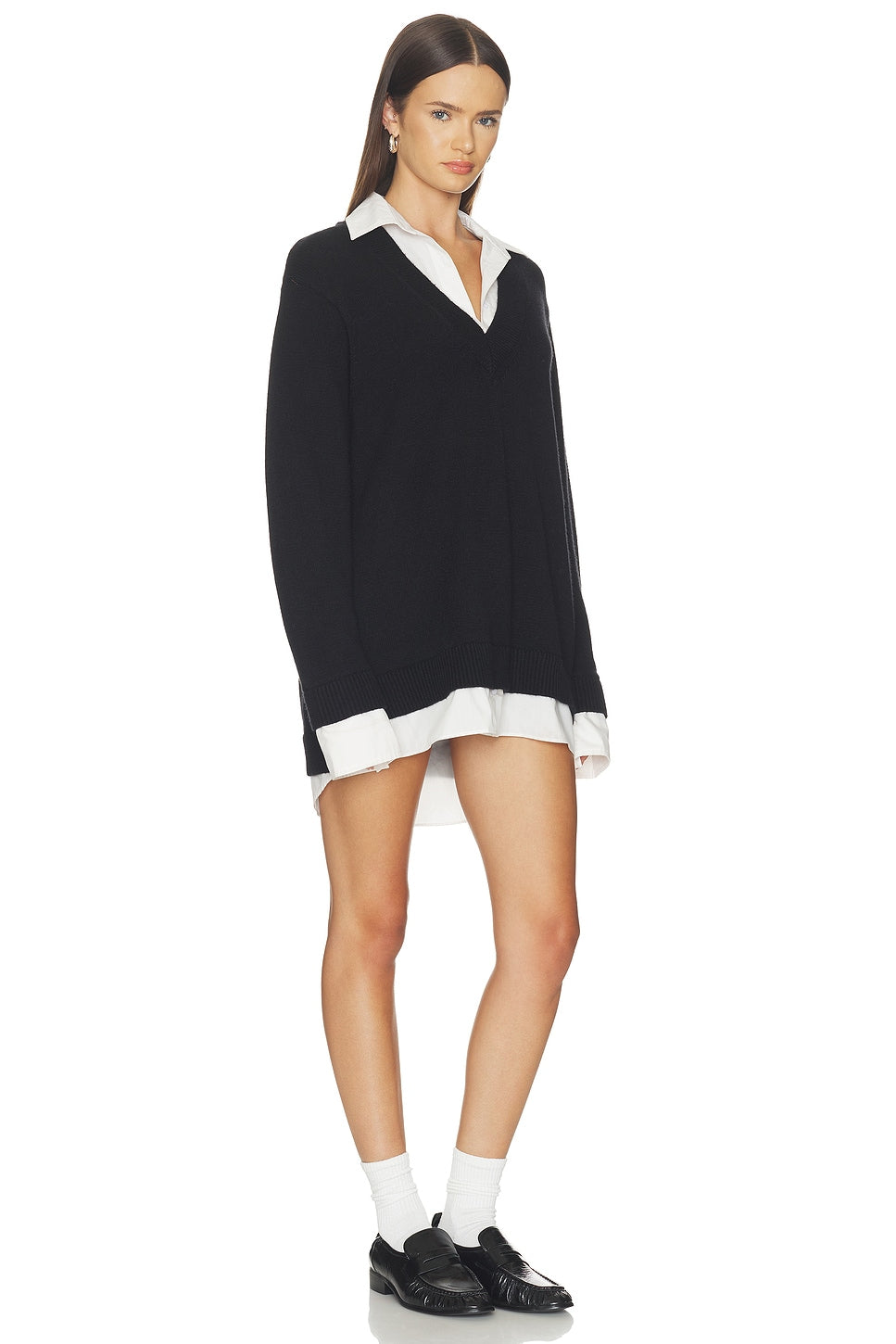 Lyle Collared Sweater Dress Show Me Your Mumu