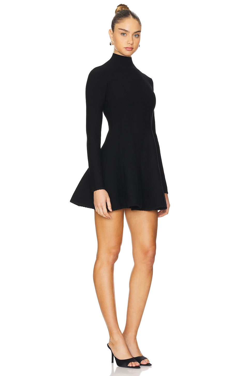 Knit Long Sleeve Corset Dress fleur du mal