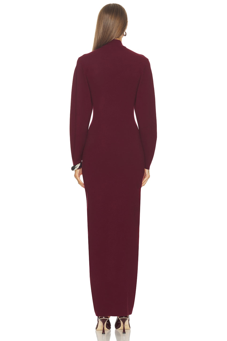 Gloria Mock Neck Maxi Dress SRG