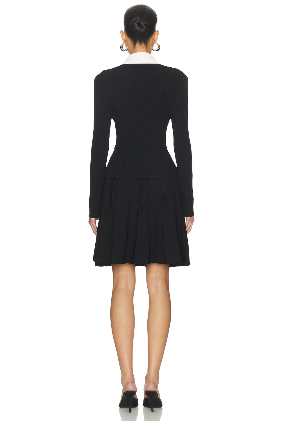Tailored Knit Mini Dress self-portrait