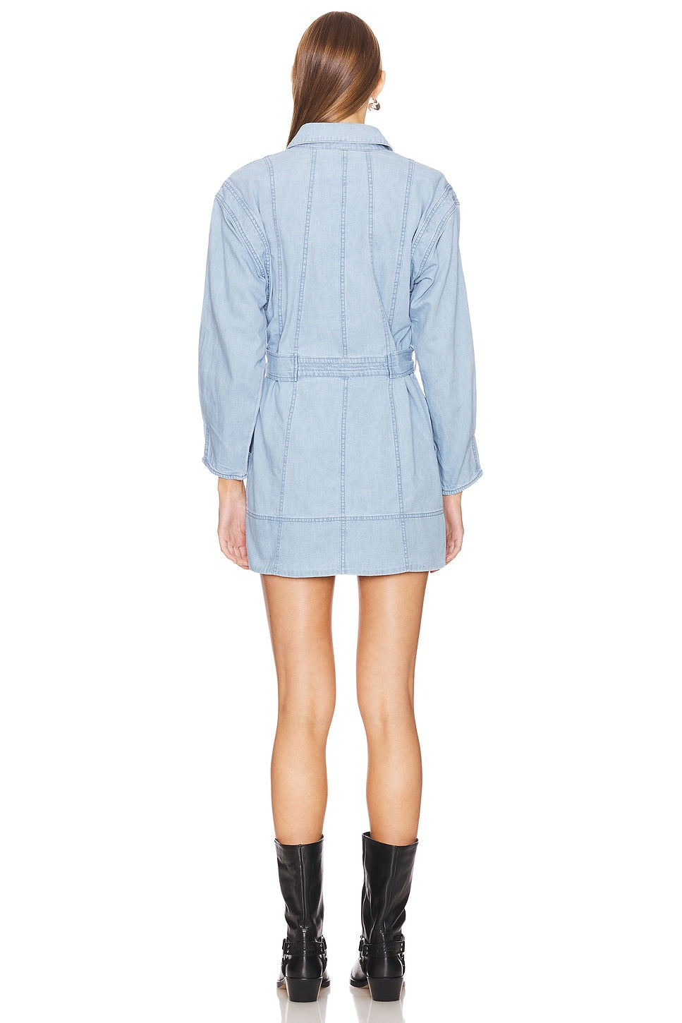 x REVOLVE Esme Mini Dress In Soft Blue Free People