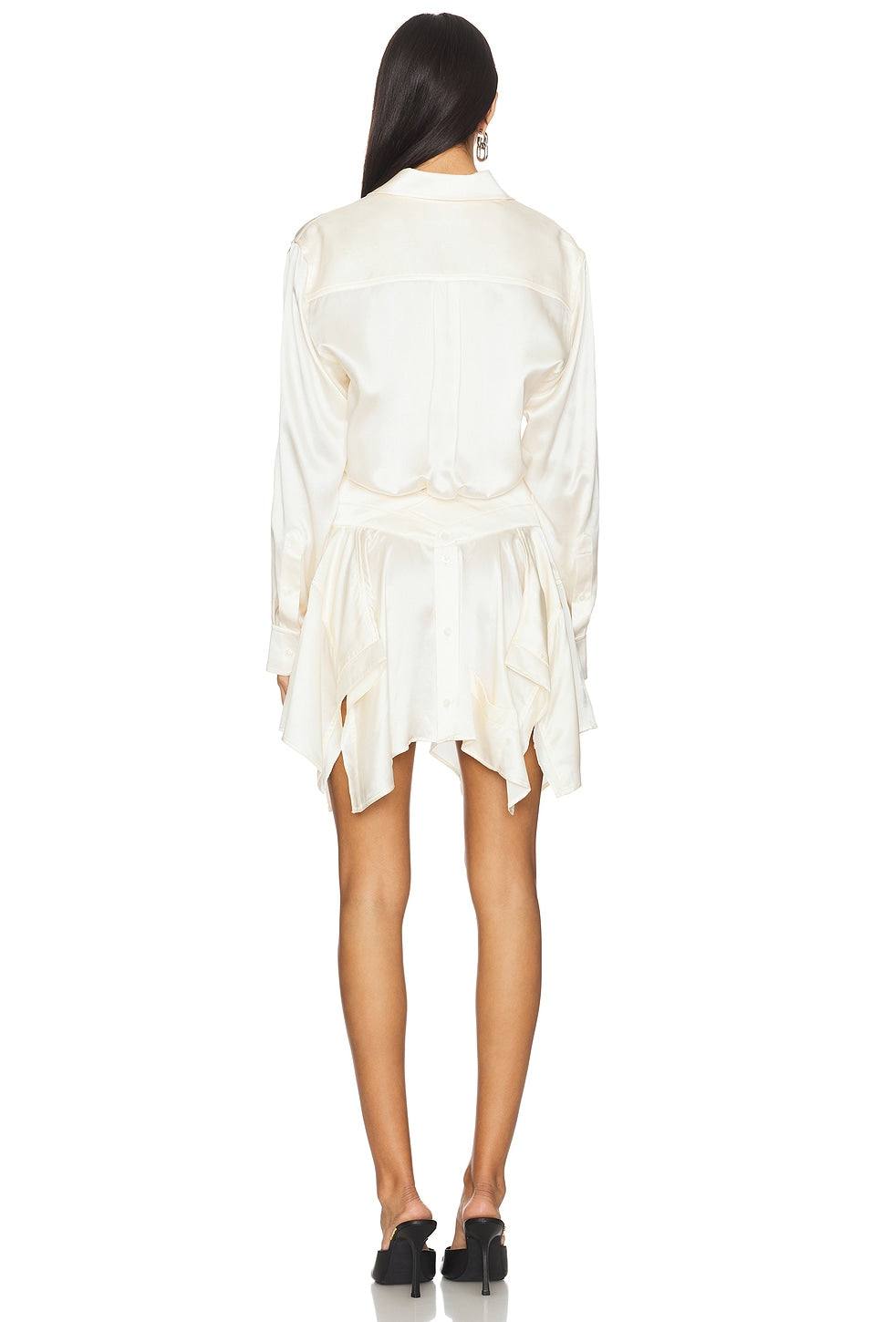 Cut Off Double Shirt Dress Alexander Wang