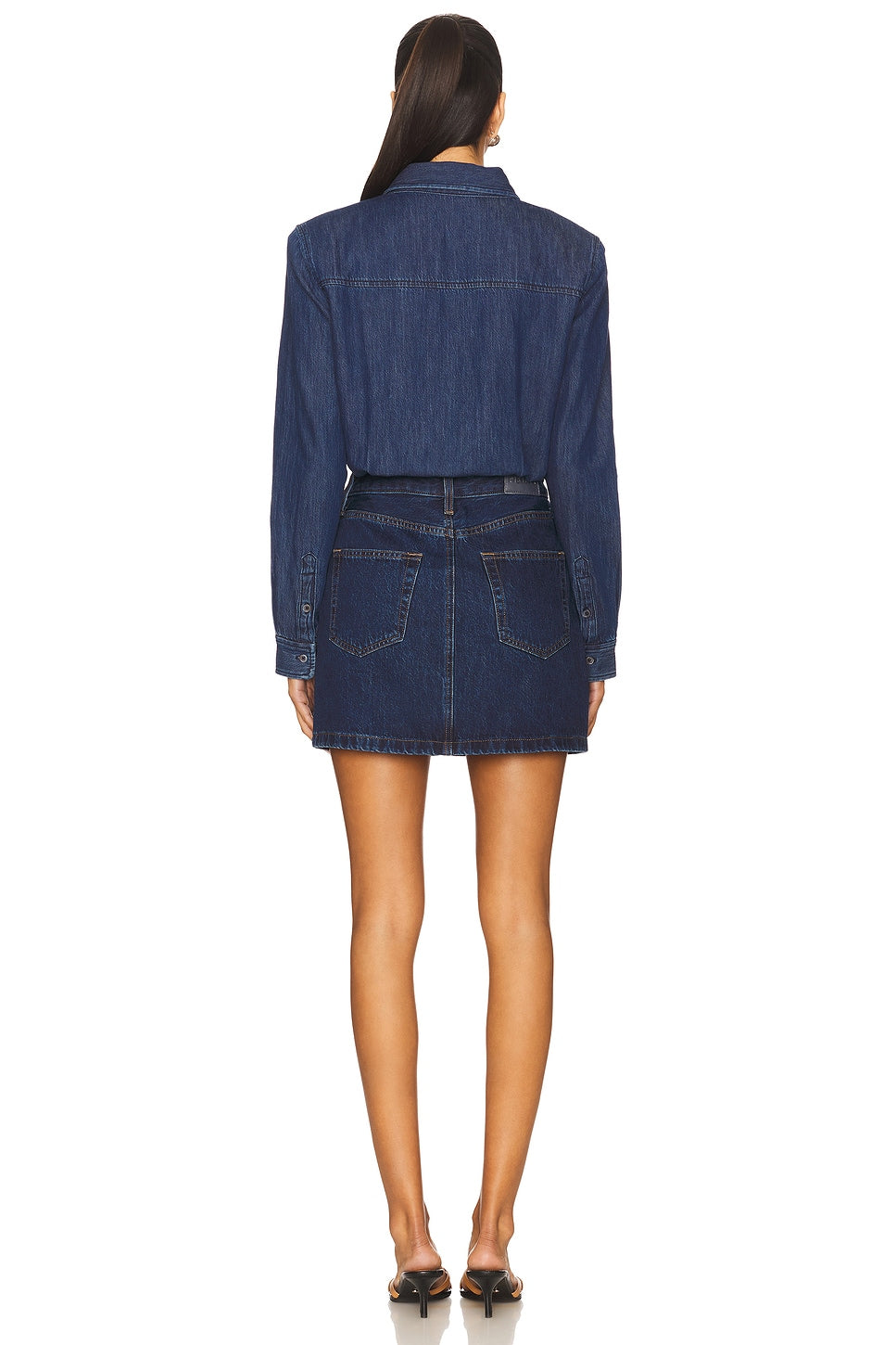 Pixie Mix Media Mini Dress PISTOLA