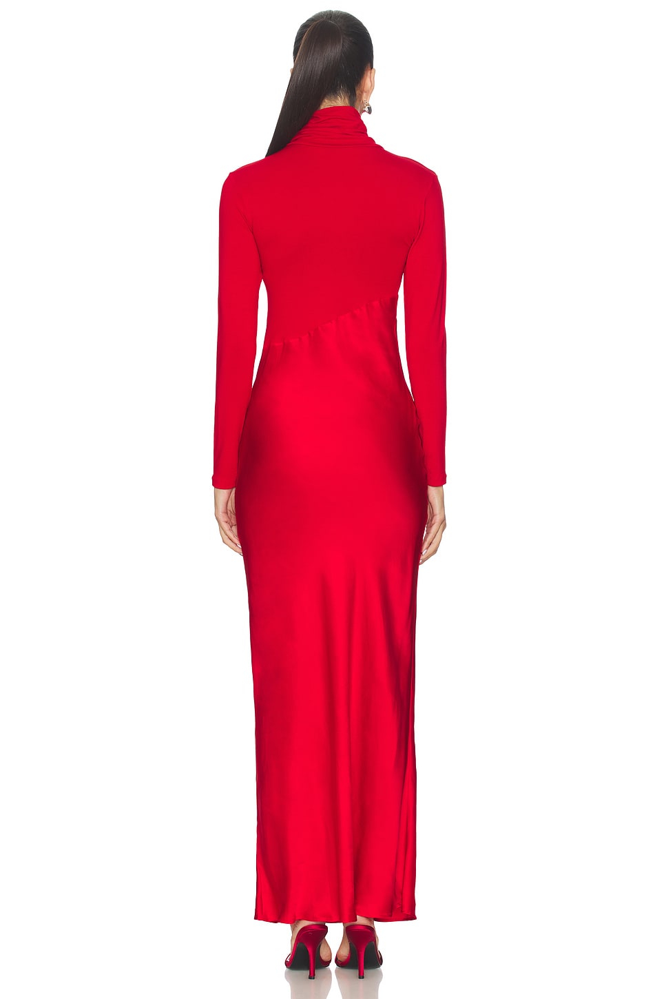 Asymmetric Split Maxi Dress SWF