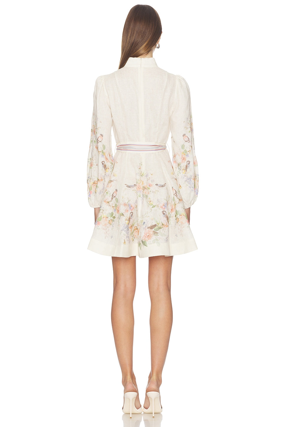 Valiant Button Mini Dress Zimmermann
