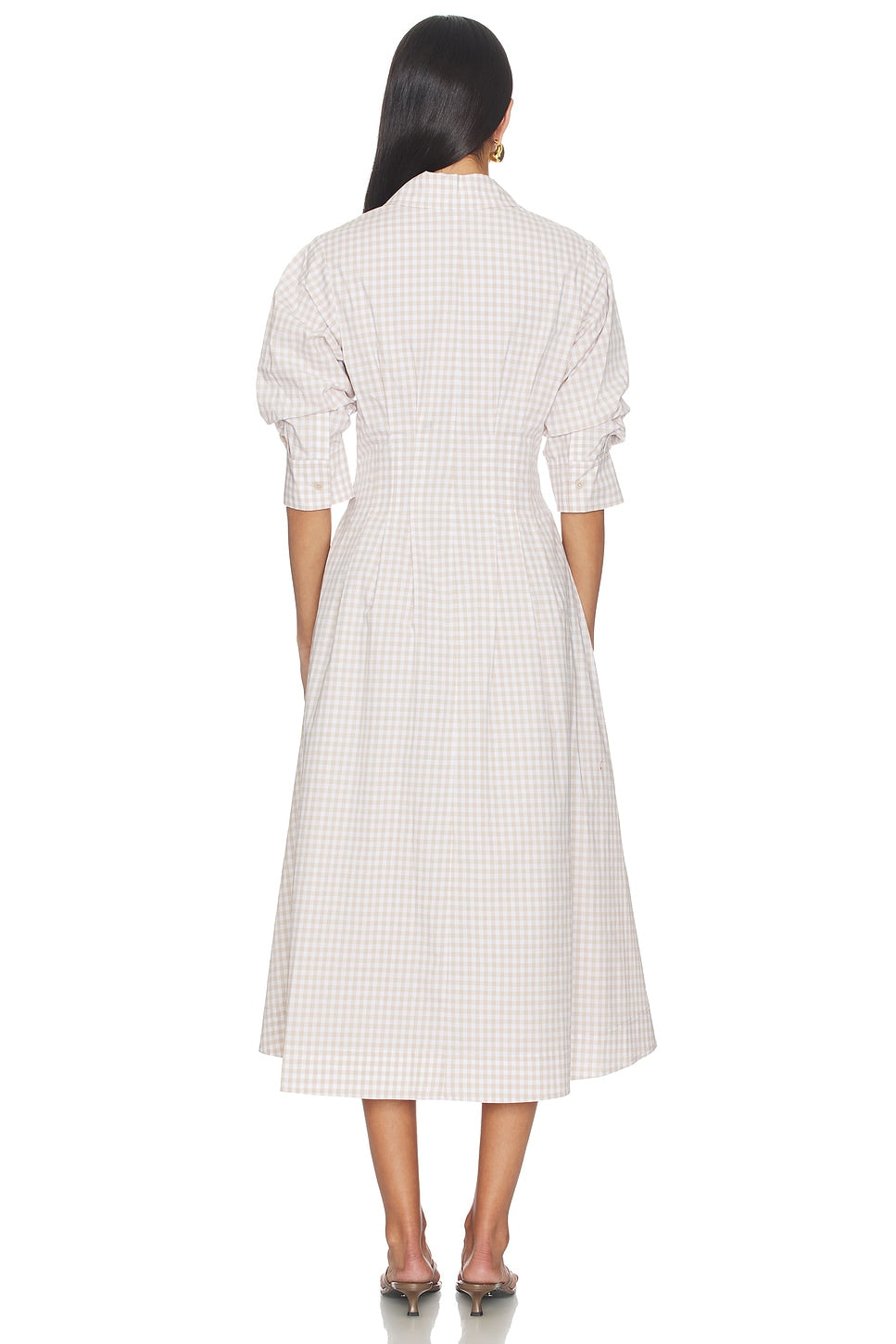 Jazz Pintuck Midi Dress SIMKHAI