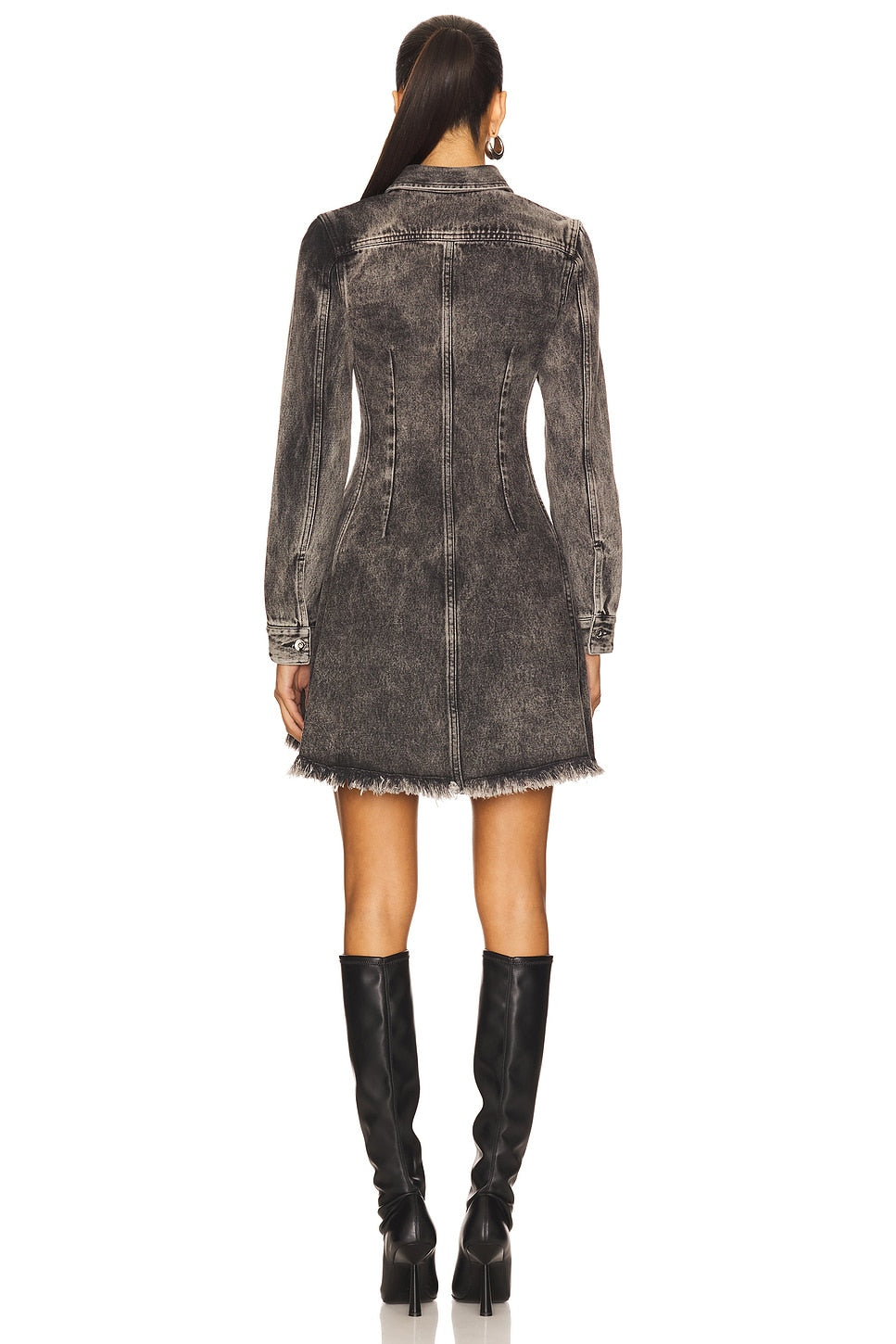 Long Sleeve Mini Shirt Dress Marques ' Almeida
