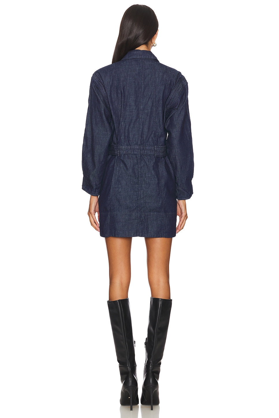 x REVOLVE Esme Mini Dress In Dark Shadow Free People