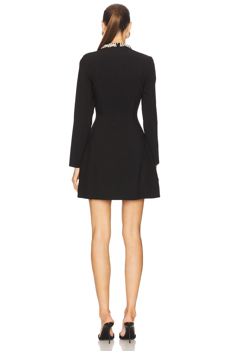 Delphi Long Sleeve Mini Dress Bardot