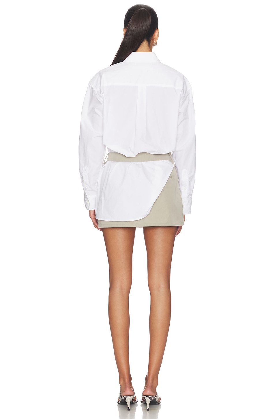 Pre-styled Dress With Tucked Shirt Alexander Wang