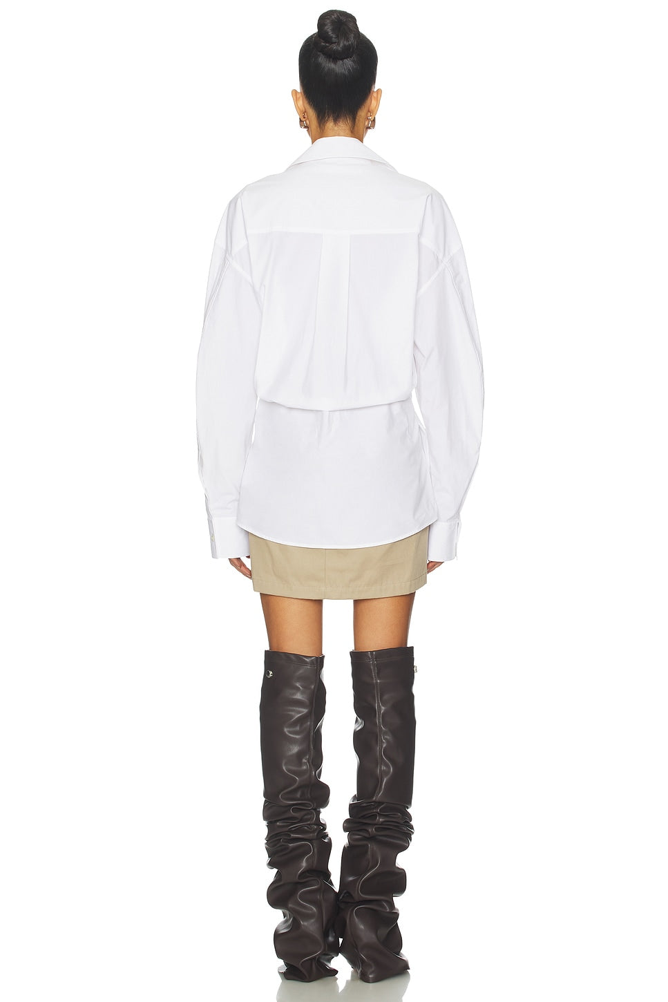 Pre-Styled Mini Wrap Dress Alexander Wang