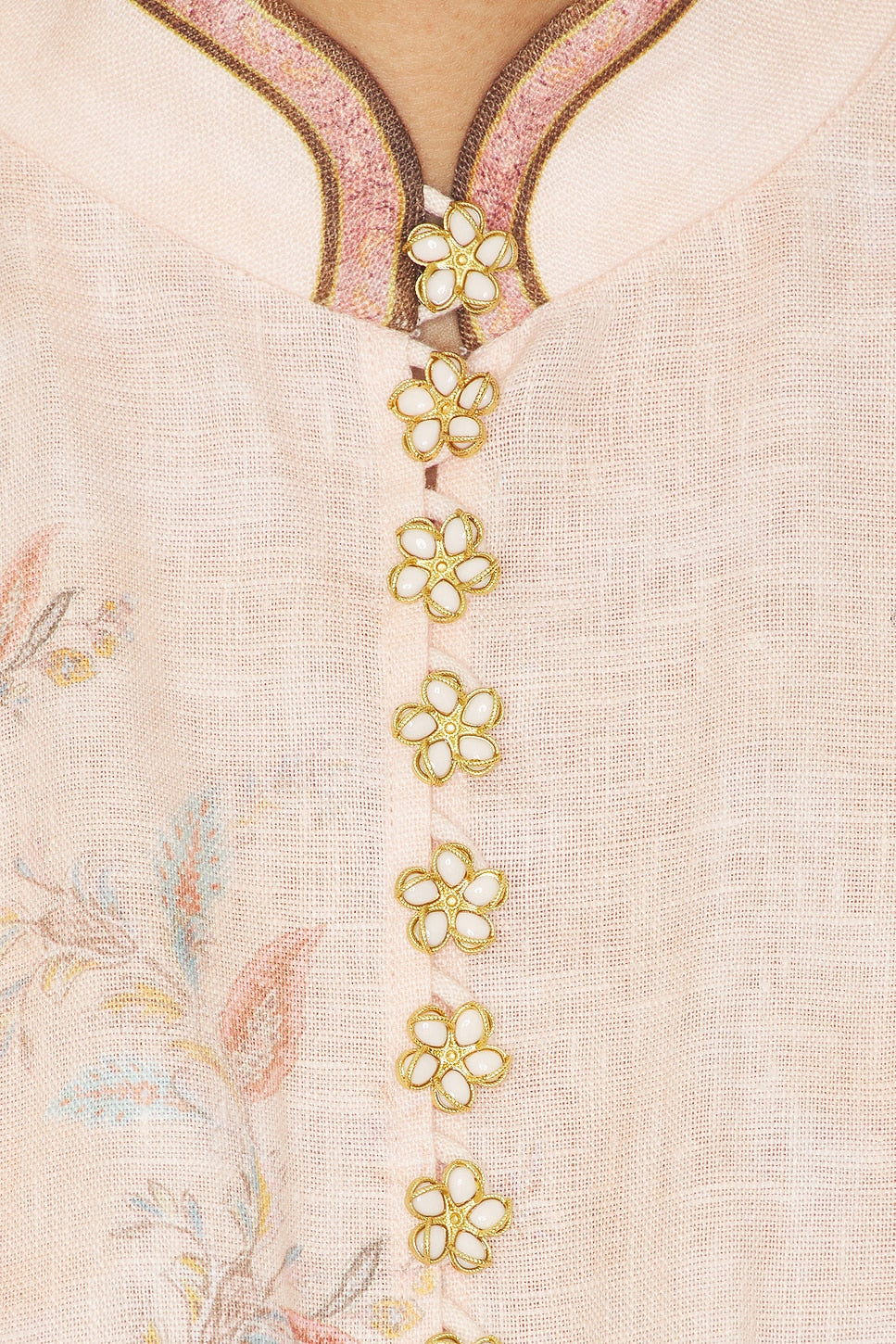 Alchemy Button Mini Dress Zimmermann