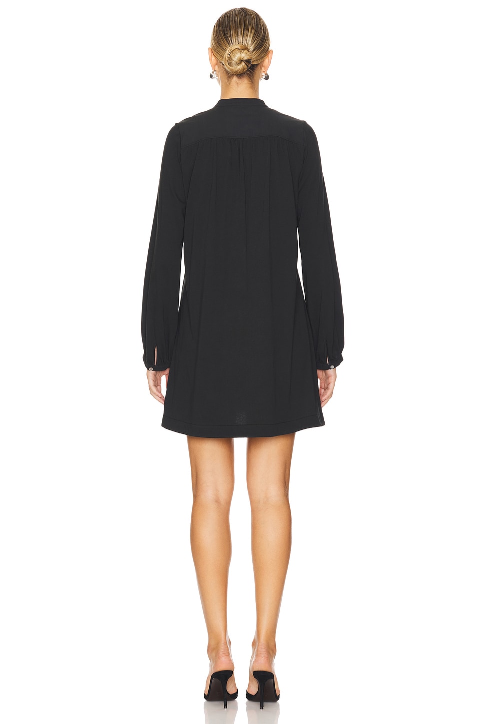 Ariana Pintuck Dress Nation Los Angeles