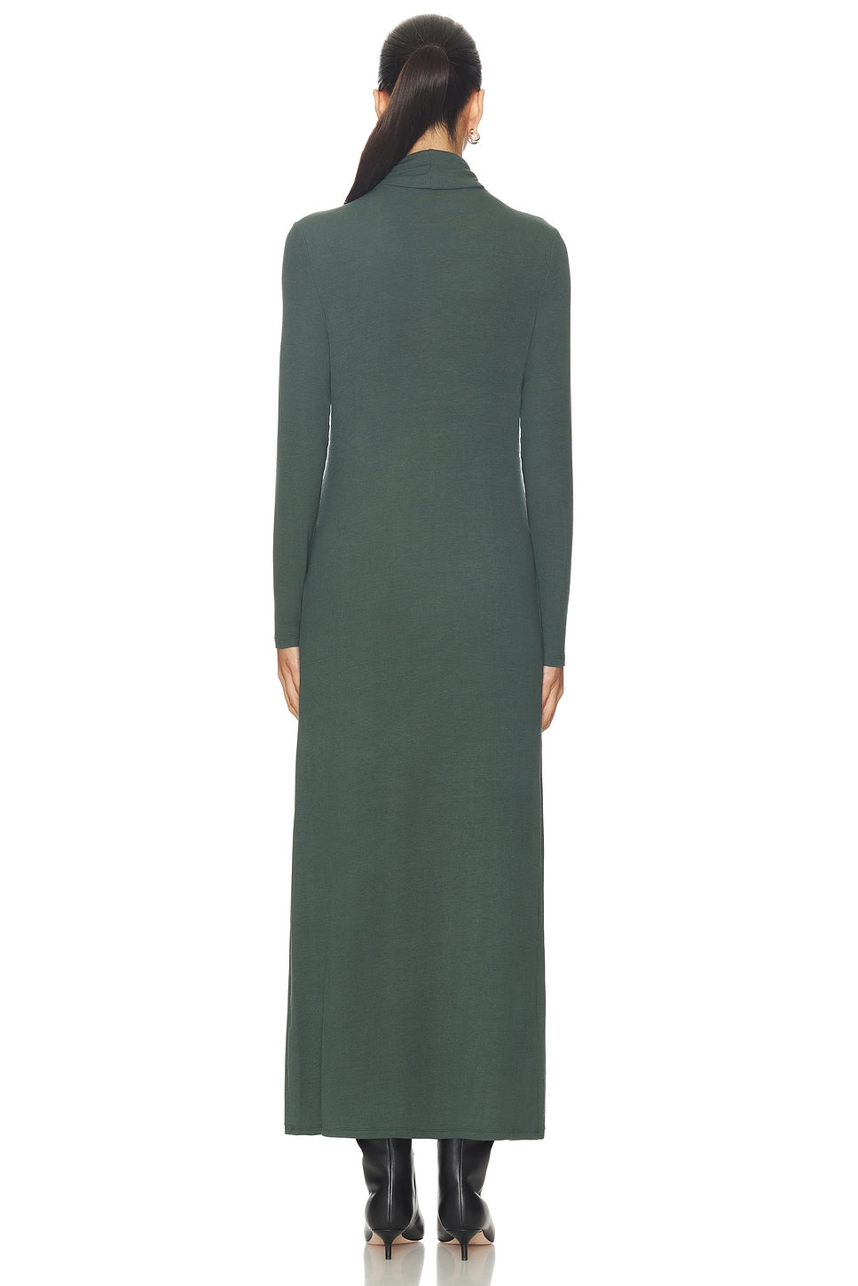 The Softest Rib Turtleneck Dress HATCH