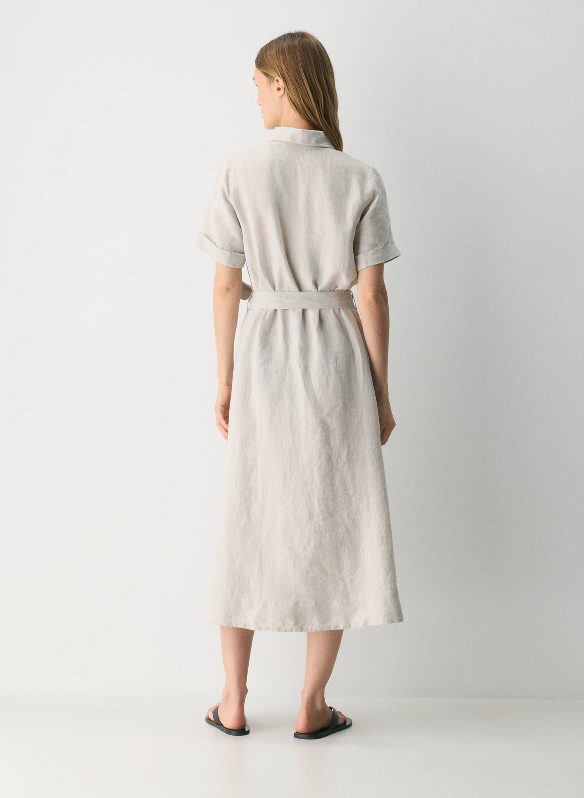 Eleta Linen Maxi Dress
