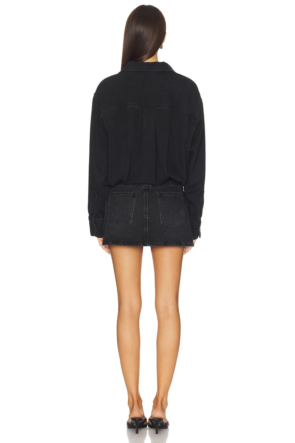 Denim Shirt Dress Good American