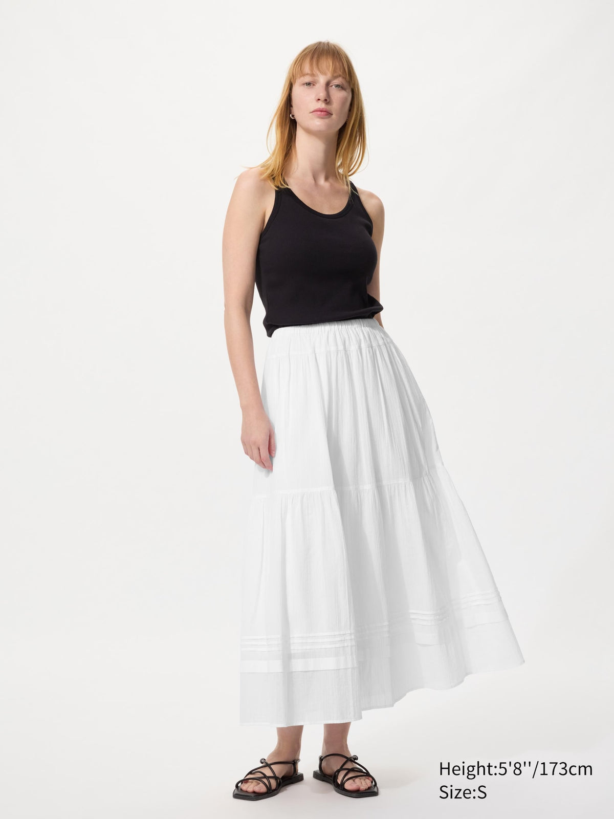 Tiered Maxi Skirt
