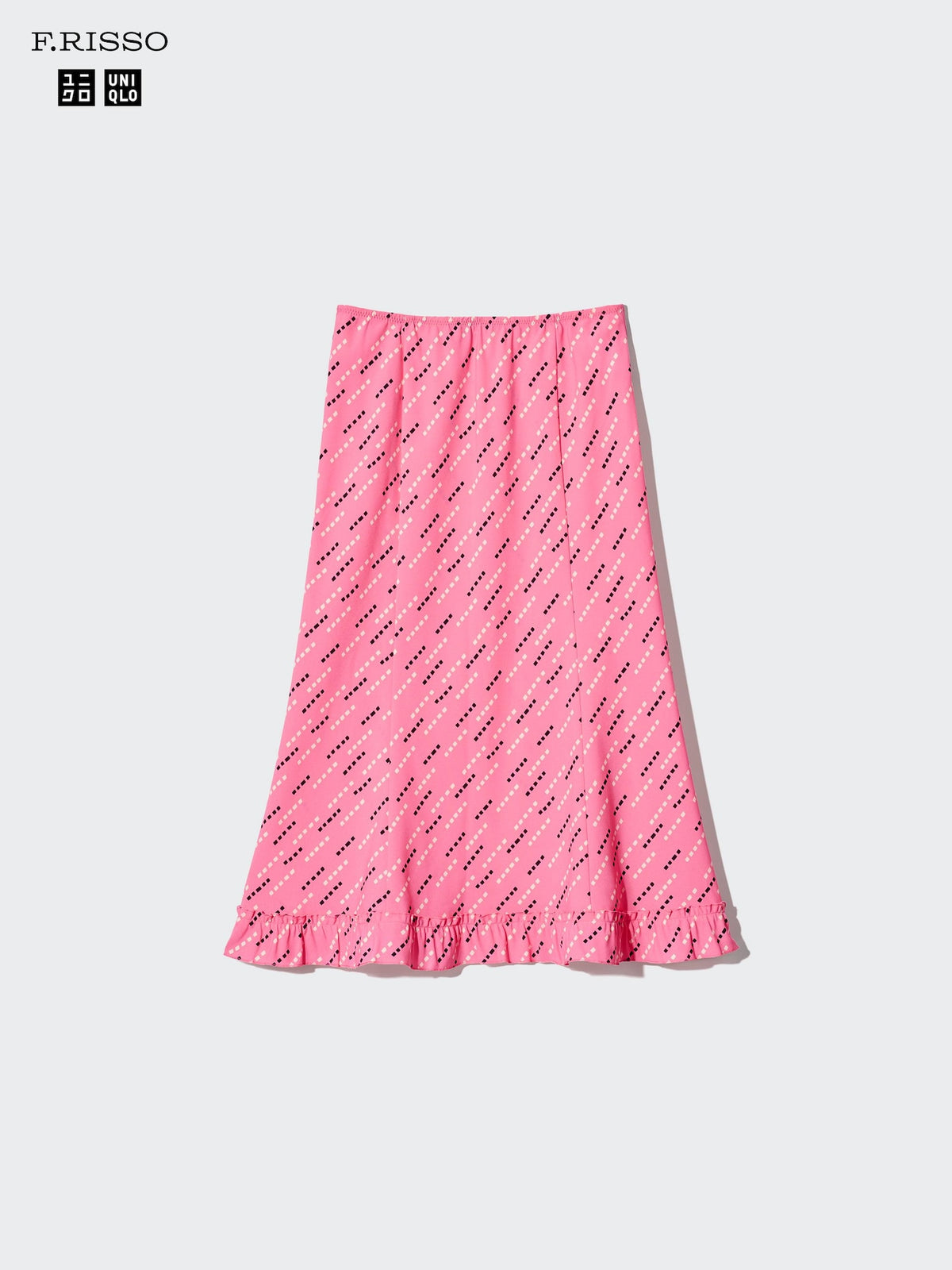 Flare Long Skirt | Print